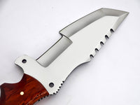 Boxer Tracker Knife with Sheath (Spring Steel, D2 Steel are also available)-Camping & Hunting Knife