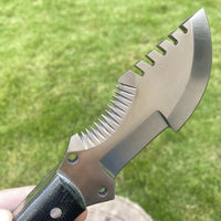 Reindeer Tracker Knife with Sheath (Spring Steel, D2 Steel are also available)-Camping & Hunting Knife