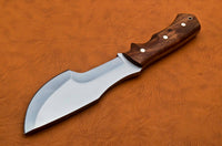 Germor Tracker Knife with Sheath (Spring Steel, D2 Steel are also available)-Camping & Hunting Knife
