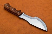 Germor Tracker Knife with Sheath (Spring Steel, D2 Steel are also available)-Camping & Hunting Knife