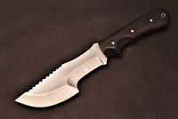 Jampover Tracker Knife with Sheath (Spring Steel, D2 Steel are also available)-Camping & Hunting Knife