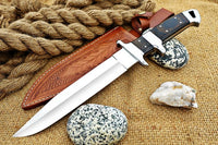 15" Cortex Bowie Knife in $59 (Spring Steel, D2 Steel are also available) with Sheath-Hunting Knife