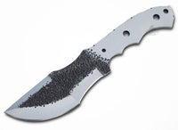 II Blank Blade Tracker Knife with Sheath (Spring Steel, D2 Steel are also available)-Camping & Hunting Knife