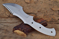 Blank Blade Tracker Knife with Sheath (Spring Steel, D2 Steel are also available)-Camping & Hunting Knife