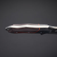 GWB Tracker Knife with Sheath (Spring Steel, D2 Steel are also available)-Camping & Hunting Knife