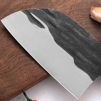 The Minmeat: Cleaver Knife with Sheath (Spring Steel, D2 Steel are also available)-Butcher Knife & Kitchen Knife