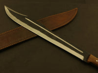 26" Timber Tinge Machete Bushcraft & Camping Machete (D2 Steel, Spring Steel are available) with Custom Blade Material Variations-Bushcraft Machete