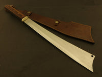 24" Hunter Haunt Machete Bushcraft & Camping Machete (D2 Steel, Spring Steel are available) with Custom Blade Material Variations-Bushcraft Machete