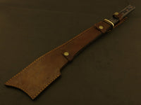 24" Shimirick Machete Bushcraft & Camping Machete (D2 Steel, Spring Steel are available) with Custom Blade Material Variations-Bushcraft Machete