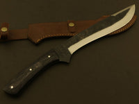 24" Eli Machete Bushcraft & Camping Machete (D2 Steel, Spring Steel are available) with Custom Blade Material Variations-Bushcraft Machete