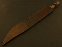 26" Timber Tinge Machete Bushcraft & Camping Machete (D2 Steel, Spring Steel are available) with Custom Blade Material Variations-Bushcraft Machete