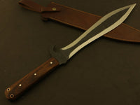 22" Altimax Machete Bushcraft & Camping Machete (D2 Steel, Spring Steel are available) with Custom Blade Material Variations-Bushcraft Machete