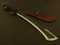 26" Jade'O Machete Bushcraft & Camping Machete (D2 Steel, Spring Steel are available) with Custom Blade Material Variations-Bushcraft Machete