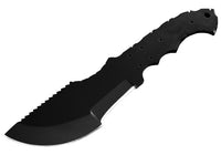 III Blank Blade Tracker Knife with Sheath (Spring Steel, D2 Steel are also available)-Camping & Hunting Knife