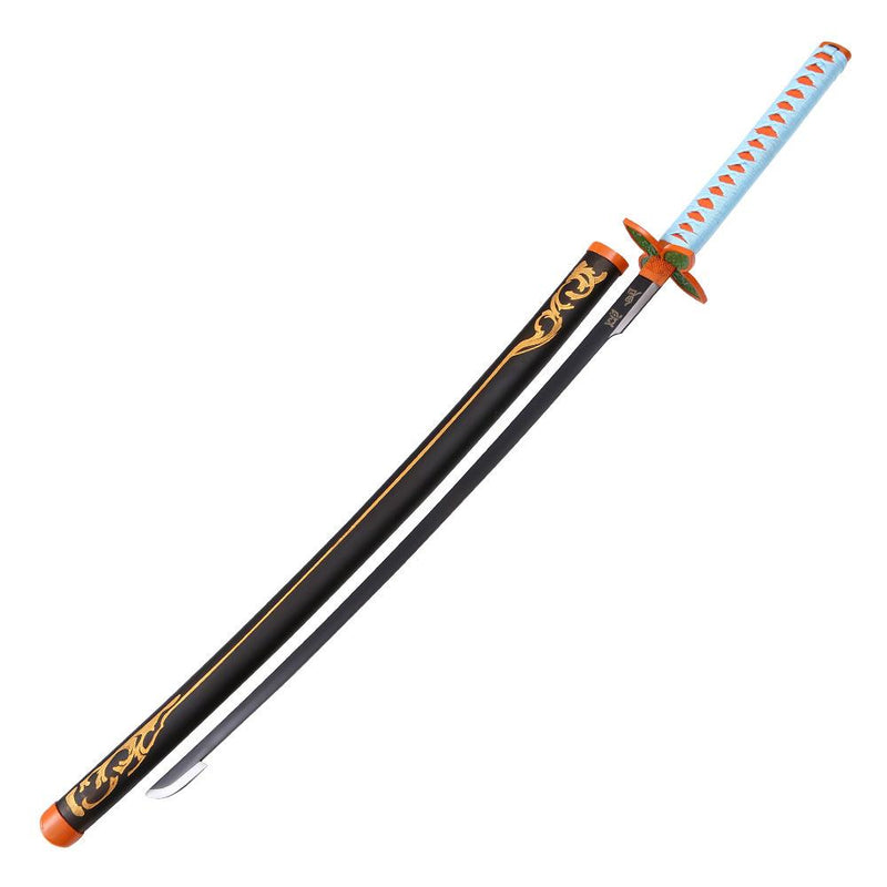 Green Nichirin Blade Japanese Sword in Just $77 (Japanese Steel is Available) of Shinobu Kocho from Demon Slayer Type II | Japanese Samurai Sword