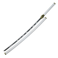 Nozarashi Katana of Kenpachi Zaraki in just $77 (Japanese Steel Available) Zanpakuto from the Bleach-White | Bleach Katana | Zanpakuto Katana