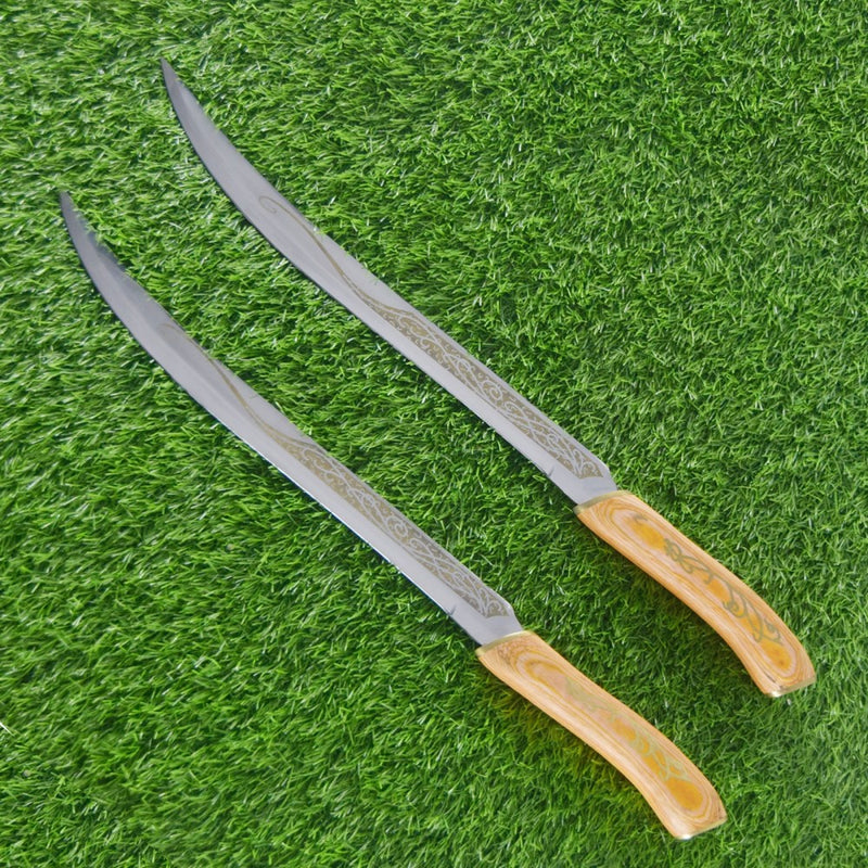 24" Fighting Knives of Legolas Greenleaf (Spring Steel & D2 Steel Battle Ready Versions are also Available) from Lord of The Rings-LOTR Swords