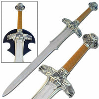 Yellow Atlantean Sword of Conan in just $99 (Spring Steel & D2 Steel Available) from Conan The Barbarian | Conan Sword | Barbarian Sword-Yellow Cord