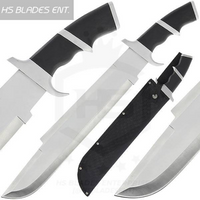 21" Predator Bushcraft Machete with Sheath (Spring Steel, D2 Steel is also available)