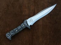 15" Resident Evil Combat Knife of Leon Kennedy from Resident Evil in Just $69 (Spring Steel & D2 Steel versions are Available) from The Resident Evil Knives