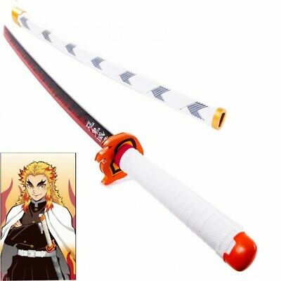 Nichirin Sword in Just $88 (Japanese Steel is Available) of Rengoku Kyojuro from Demon Slayer Type IV | Japanese Samurai Sword