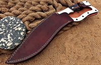 16" Rusclaw Bowie Knife in $59 (Spring Steel, D2 Steel are also available) with Sheath-Hunting Knife